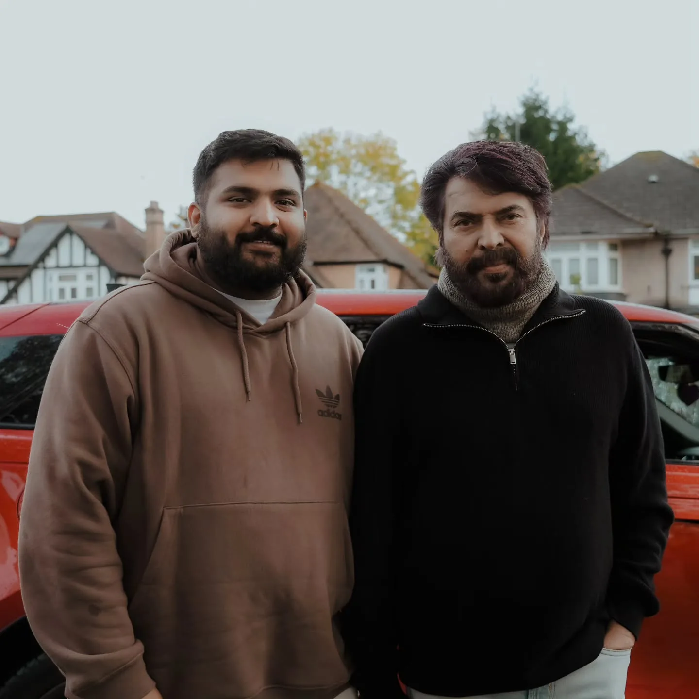 Fattymahn with actor Mammootty